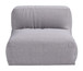 Luanda - Middle Chair - Gray