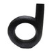 Metal 12" Looped Sculpture - Black