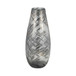 Glass Swirl Vase 15" - Black