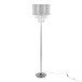 Droplets - 60" Metal Floor Lamp - Gray