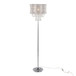 Droplets - 60" Metal Floor Lamp - Gray