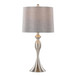Ashland - 27" Metal Table Lamp (Set of 2) - Gray And Brushed Nickel