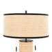 Cylinder - Rattan 29" Table Lamp - Beige