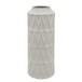 Teardrop Vase 22" - White