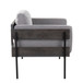 Kari - Accent Chair - Black Metal