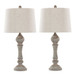 Winston - 32" Polyresin Table Lamp (Set of 2)