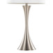 Lenuxe - 24" Metal Table Lamp - Brushed Nickel (Set of 2)