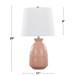 Claudia - 20" Ceramic Accent Lamp (Set of 2)
