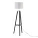 Compass - Shelf 58.5" Wood Floor Lamp