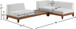 Rio - 3 Piece Modular Sectional - Off White