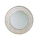 40" x 40" Pelona Mica Flakes Wall Mirror - Silver