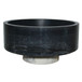 12" Satine Marble Bowl - White / Black