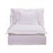 Olivia - Performance Fabric Slipper Chair - White
