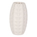 12" Alexander 3D Printed Vase - Ivory / Beige