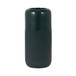Ceramic 12" Grooved Vase - Forest Green
