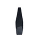 21" Balaz Asymetrical Metal Vase - Black
