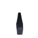 17" Balaz Asymetrical Metal Vase - Black