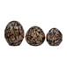6" / 7" / 8" Dara Specked Vases (Set of 3) - Amber