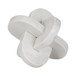 9" Liam Marble Knots - White