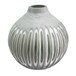 12" Abbot Medium Glass Vase - Green
