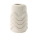 12" Providence 3D Printedvase - Ivory / Beige