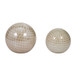 5" / 6" Meira Swirl Spheres (Set of 2) - Ivory / Beige