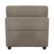 Rylie - Modular Armless Chair With Pillow - Brown Linen