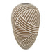 Niles Oversized Ceramic Vase - Brown