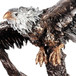 HD-1133 - Eagle Statue - Bronze