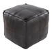 Cobbler - Pouf - Black Leather