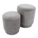 Marla - Upholstered Ottoman Set (Set of 2)