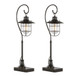 Landen - 33" Metal Task Lamp - Oil Rubbed Bronze With Clear Glass Shade from Grandview Gallery (Set of 2)