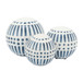 Orbs 6/5/4" (Set of 3) - Navy