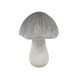 17" Garden Mushroom - Gray