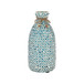 Glass Mosaic Vase - Blue