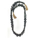 Hex & Round Bead Garland - Black