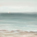 Calm At Sea II By Nan (Framed Small) - Light Blue