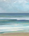 Gentle Waves I By Sally Swatland - Blue