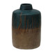 Terracotta 2-Tone Vase - Blue / Ivory