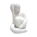 10" Raised Arm Posing Figure - White