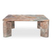 Segment - Coffee Table - Orange Lavante Marble