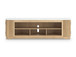 Camdill - Light Brown - XL TV Stand With Fireplace Option