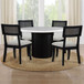 Colvin - 5 Piece Marble Table With Chairs
