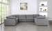 Serene - 8 Piece Modular Sectional