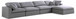 Serene - 5 Piece Modular Sectional