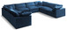 Plush - 8 Piece Modular Sectional