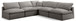 Plush - 5 Piece Modular Sectional