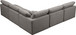 Plush - 5 Piece Modular Sectional
