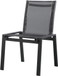 Nizuc - Outdoor Patio Dining Chair With Gray Frame (Set of 2)