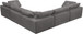 Cozy - 5 Piece Modular Corner Sectional